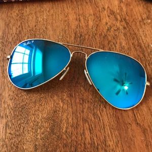 Ray ban polarized aviators